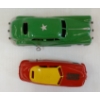 Image 5 : LOT OF 2 - IRWIN & MARX TOYS PLASTIC ARMY & FIRE CHIEF WIND UP CARS