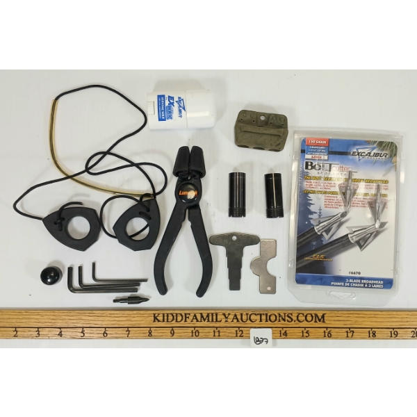 JOB LOT - EXCALIBUR 150GR BOLTCUTTER BROADHEADS, ETC
