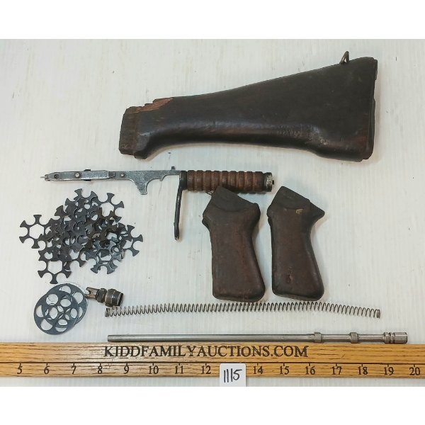 QTY OF MISC FIREARM PARTS - INCL MOON CLIPS