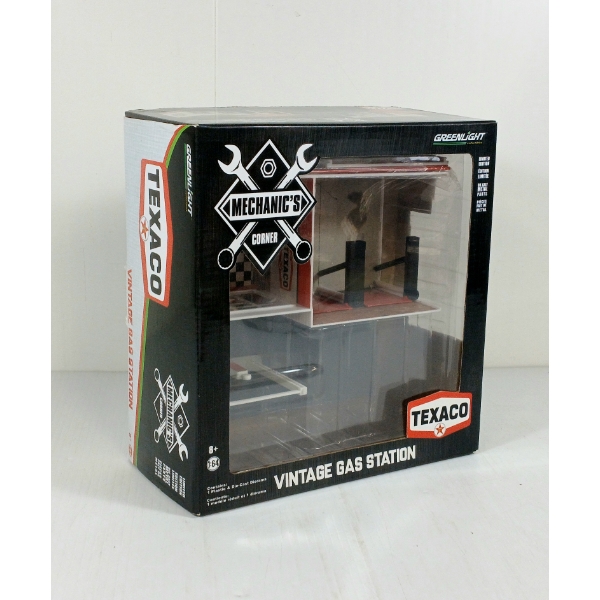 GREENLIGHT DIECAST TEXACO VINTAGE GAS STATION - SEALED