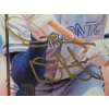 Image 3 : 1992 MVP MLB TORONTO BLUE JAYS DEVON WHITE CARD & BASEBALL - AUTOGRAPHED