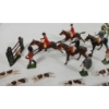 Image 2 : QTY OF BRITAINS LTD LEAD HUNTSMEN & CANINE FIGURES, ETC.
