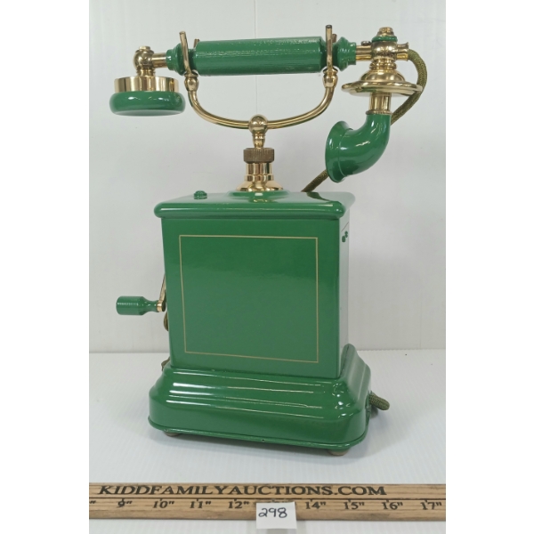 EUROPEAN SERVANT'S TELEPHONE - HAND CRANK - PRINCESS STYLE