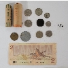 Image 2 : JOB LOT - ROLLS OF CDN 10 & 25 CENT COINS - 1986 CDN BANKNOTE, ETC.