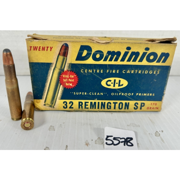 AMMO: 20X CIL .32 REMINGTON - 170 GR SP