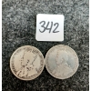 Image 2 : LOT OF 2 - 1917 & 1918 CDN 50 CENT COINS