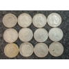 Image 2 : LOT OF 12 - 1950-1966 CDN 10 CENT COINS