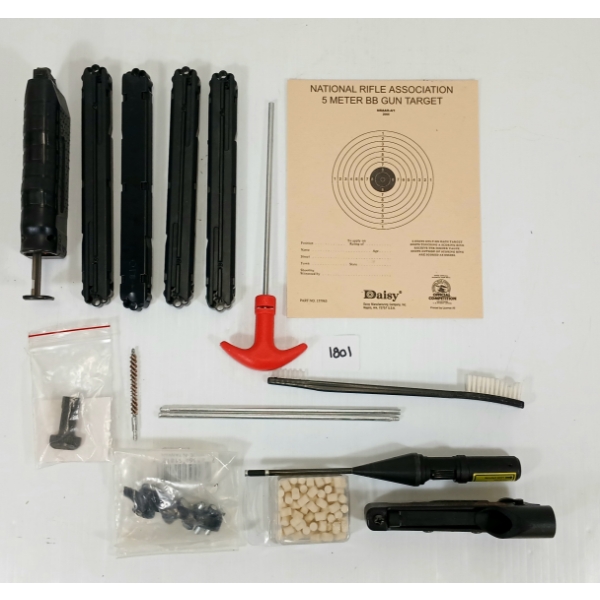 QTY OF MISC PELLET GUN PARTS