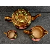 Image 5 : LOT OF 4 - "HARVEST" WADE WARE POTTERY
