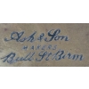 Image 8 : ASH & SON MAKERS BRASS SURVEYOR'S COMPASS