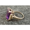 Image 3 : 10K WHITE GOLD AMETHYST RING