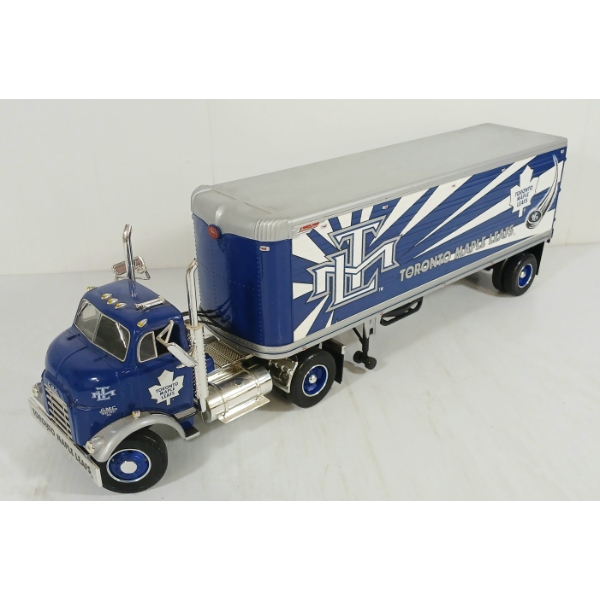 GREAT DANE TRAILERS DIECAST GMC DIESEL 950 SEMI-TRUCK W/ TRAILER MODEL - TORONTO MAPLE LEAF