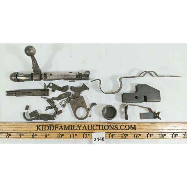 QTY OF MISC SAVAGE 340 PARTS - BOLTS, ETC