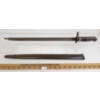 Image 1 : 1913 REMINGTON 6-17 BAYONET W/ LEATHER SCABBARD