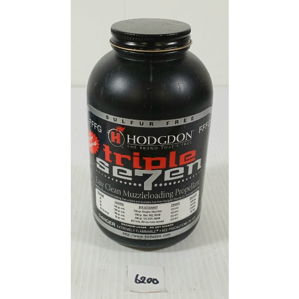 POWDER: HODGDON TRIPLE SEVEN FFFG POWDER - 1LB