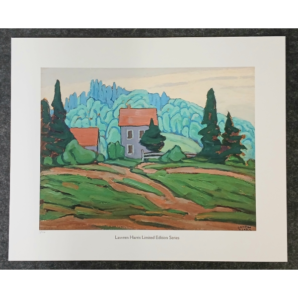 "NEAR METIS, QUEBEC" BY LAWREN HARRIS (1885-1970) - PRINT