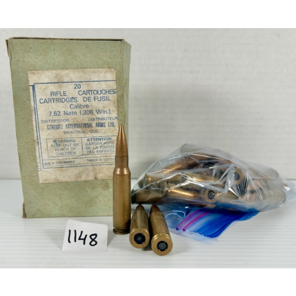 AMMO: 40X ZV 7.62X51 MM - MILITARY FMJ