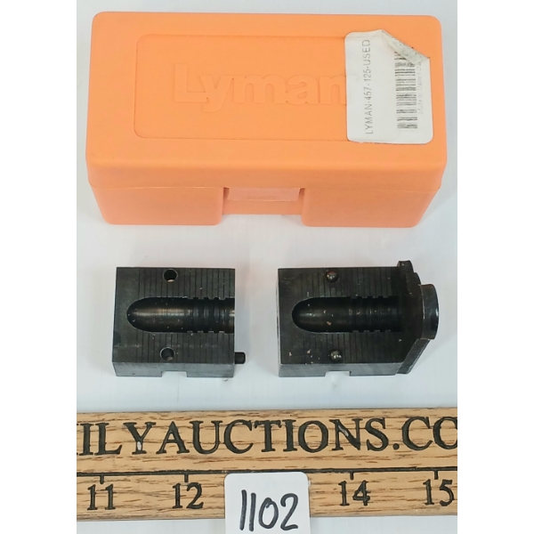 LYMAN RIFLE S/C BULLET MOULD - .45 CAL 500 GR RN