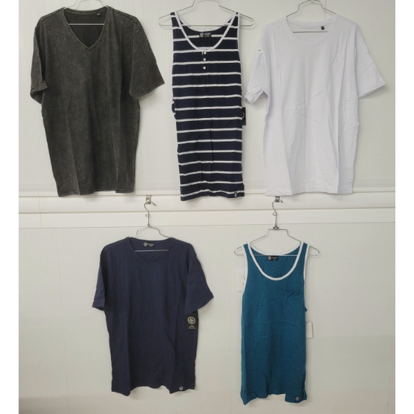 LOT OF 5 - ALLDAY MEN'S XL SHIRTS