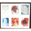 Image 1 : LOT OF 6 - MISC PRINTS BY GEORGIA O'KEEFEE (1887 - 1986) - INCL "WHITE TRUMPET FLOWER," ETC