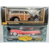 Image 13 : LOT OF 2 - MAISTO DIECAST 1948 CHEVROLET FLEETMASTER & AMERICAN MUSCLE 1956 SUNLINER MODELS