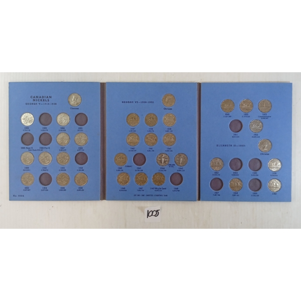1922-1960 CDN NICKEL BOOKLET