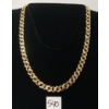 Image 1 : GOLD PLATED ICED OUT CUBAN LINK NECKLACE