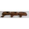 Image 2 : LOT OF 3 - ENGLISH VICTORIAN BEECH/STEEL MINIATURE PLANES