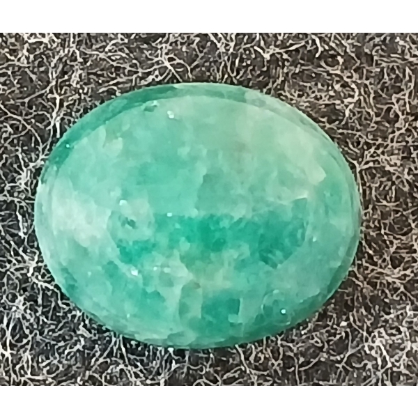 OVAL MIXED CUT LOOSE NATURAL COLUMBIAN EMERALD ($10,900.00 APPRAISAL)
