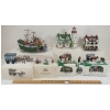 Image 3 : COLLECTION OF DEPARTMENT 56 "HERITAGE COLLECTION" - INCL "THE EMILY LOUISE" & "CAPTAIN'S COTTAGE"