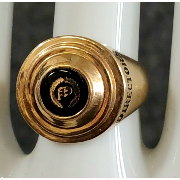 TIFFANY & CO. 10K GOLD "DIRECTORS AWARD" RING