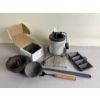 Image 1 : LOT OF 6 - LEE ELECTRIC MELTING POT, 2X LEAD POTS, 2X LEAD LADLES & INGOT MOLD