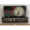 Image 2 : FOUR ROSES WHISKEY LIGHY UP MANTLE CLOCK