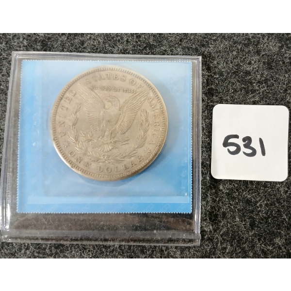 1921 US SILVER MORGAN DOLLAR - CCCS GRADED