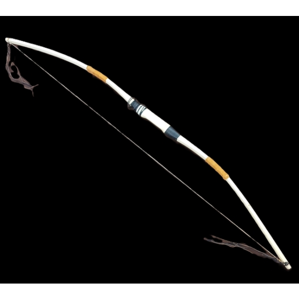 HANDCARVED WOOD LONGBOW