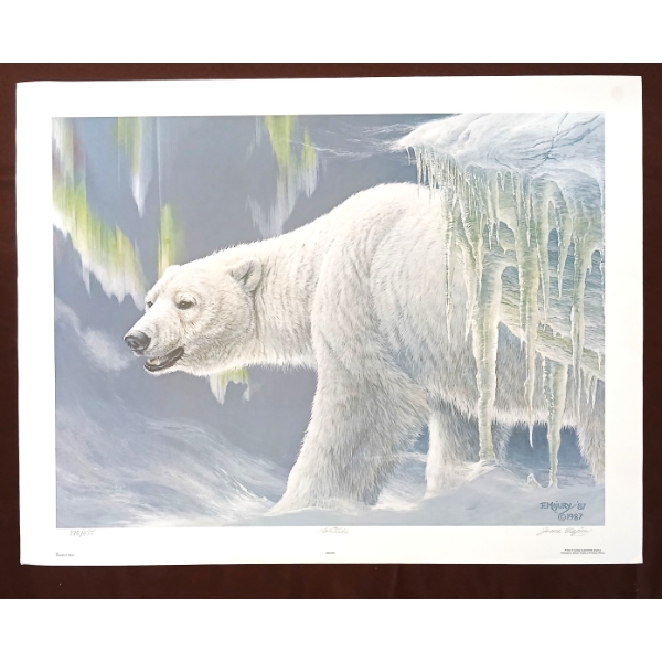"SOLITUDE" BY JAMES MAJURY (1930 - 2018) - PRINT