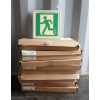 Image 1 : LOT OF 10 - GLOBRITE RUNNING MAN EXIT SIGNS