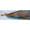 Image 2 : NORTH WOODS 15FT FIBRE GLASS CANOE W/ PADDLES