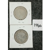 Image 2 : LOT OF 2 - 1947 CDN SILVER 50 CENT COINS