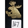 Image 1 : WWI CDN 4TH MOUNTED RIFLES CAP BADGE