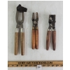 Image 1 : LOT OF 3 - UNMARKED BULLET MOULDS