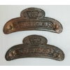 Image 2 : PAIR OF WWI 147TH BATTALION SHOULDER TITLES