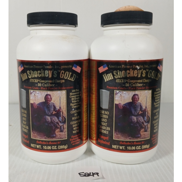POWDER: JIM SHOCKEY'S GOLD .50 COMPRESSED CHARGE STICKS