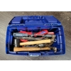 Image 3 : RONA TOOLBOX W/ CONTENTS - INCL HAMMERS, WRENCHES, SCREWDRIVERS, ETC