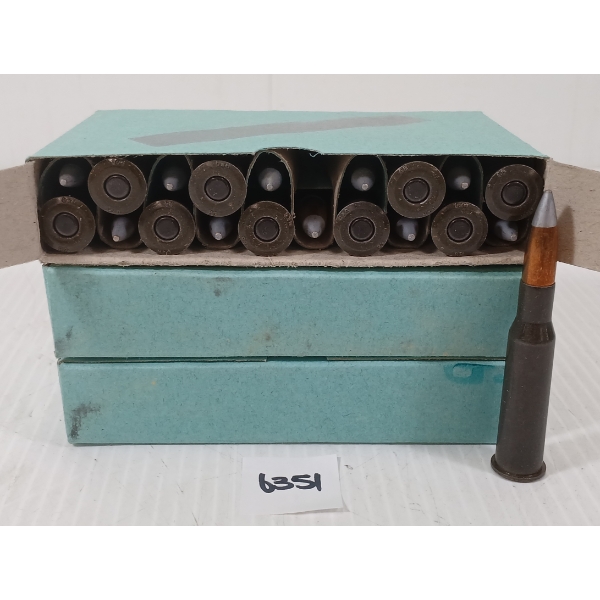 AMMO: 60X 7.62-59 MILITARY ISSUE RNDS