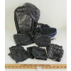Image 1 : JOB LOT - MOTORCYCLE ACCESSORIES - INCL SMALL PACKS, LEATHER GLOVES & HEAD COVER