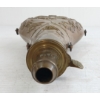 Image 4 : VINTAGE A&M FLASK & CAP CO. BRASS POWDER FLASK