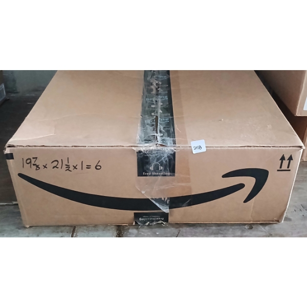 LOT OF 6 - 19 7/8 X 21 1/2 X 1IN FURNACE AIR FILTERS - AS NEW