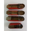 Image 6 : LOT OF 4 - MARX PRESSED TIN NEW YORK CENTRAL TRAIN CARS