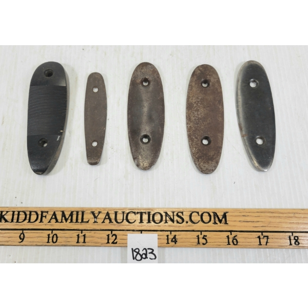 LOT OF 5 - MISC BUTTPLATES